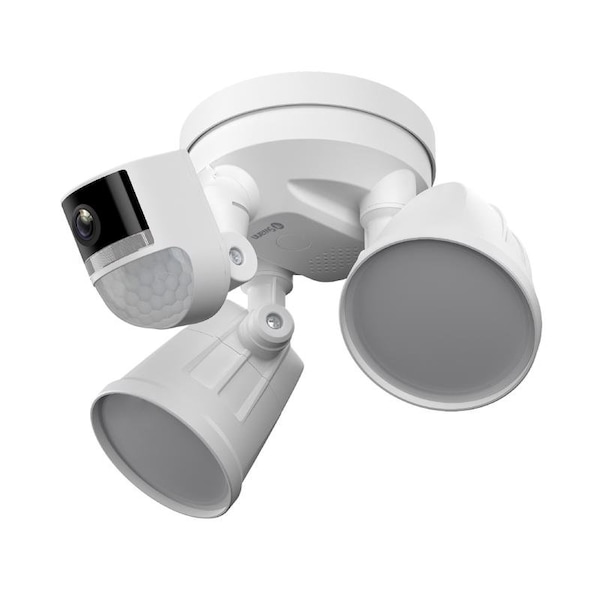 Swan Swann Indoor and Outdoor Smart-Enabled Security Camera SWIFI-4KFLOCAM - main